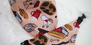Bandana dla psa, wzór "Syriusz"