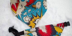 Bandana dla psa, wzór "Łobuz"